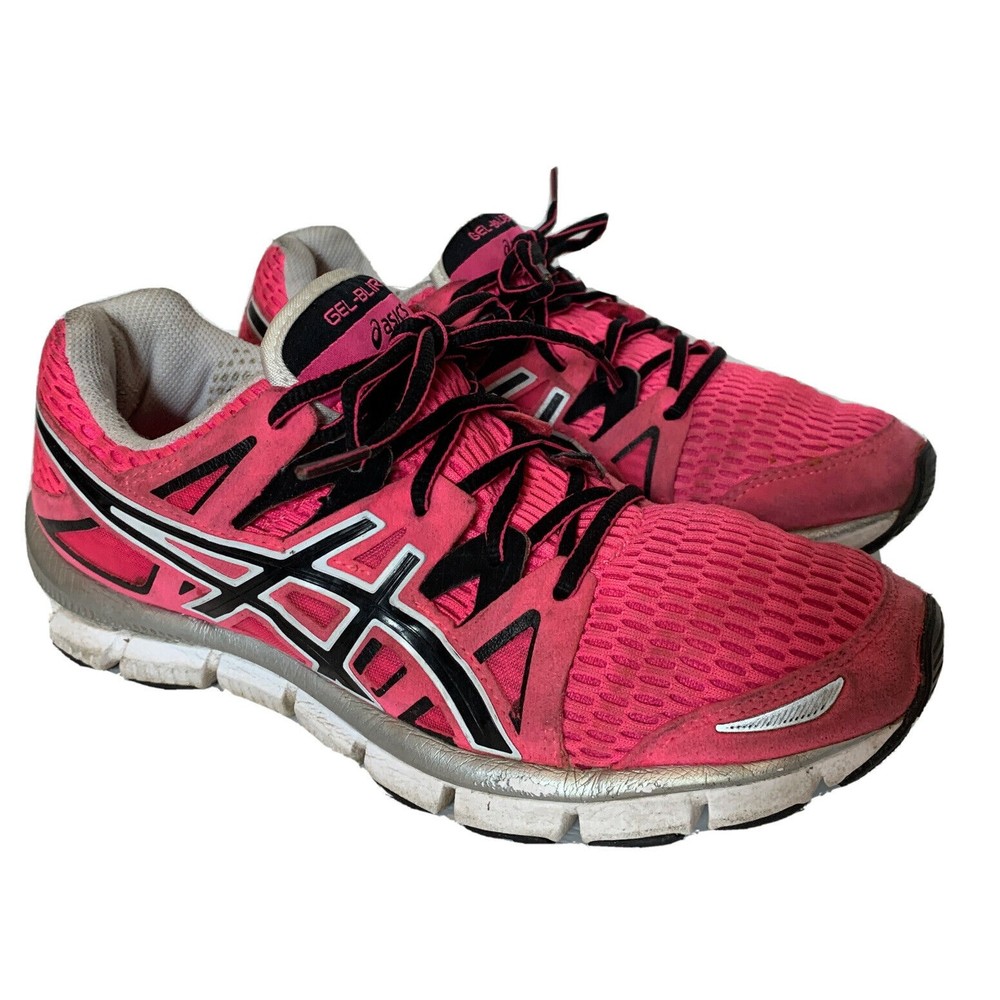 Asics Gel-Blur 33 Running Shoes Sneakers Athletic Pink Black T2H8N Size 8.5